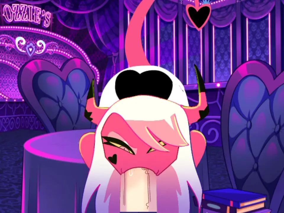 Succubus Verosika gives you a blowjob