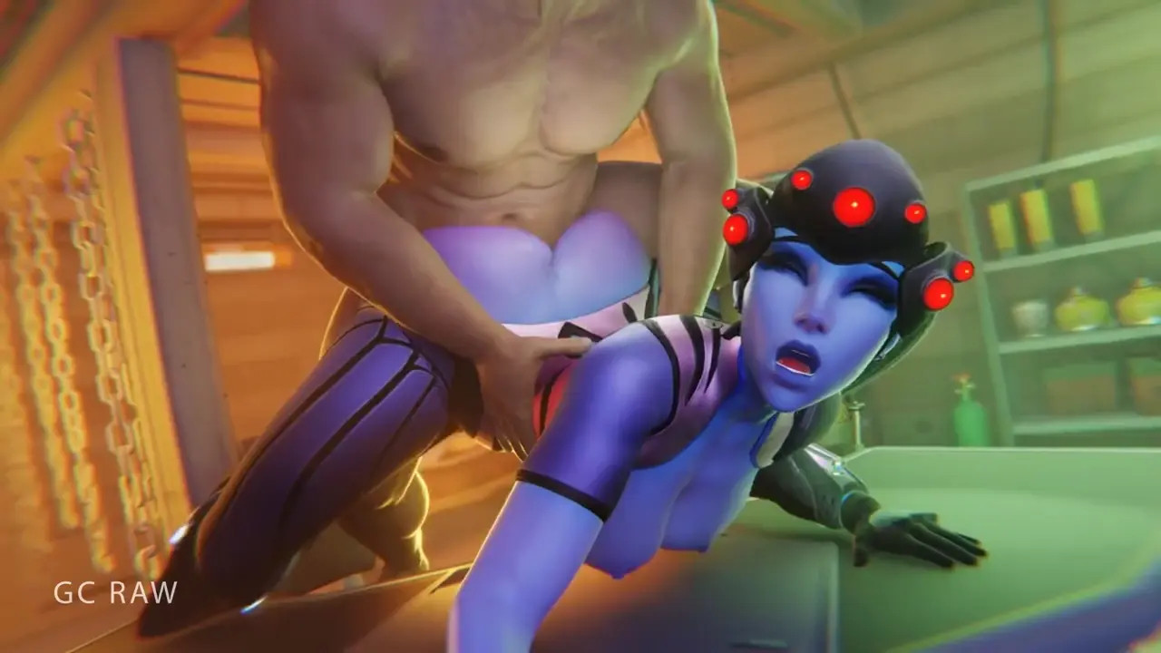 widowmaker fuck in industrial factory