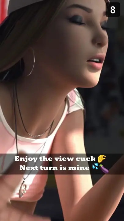 Enjoy the view cuck!