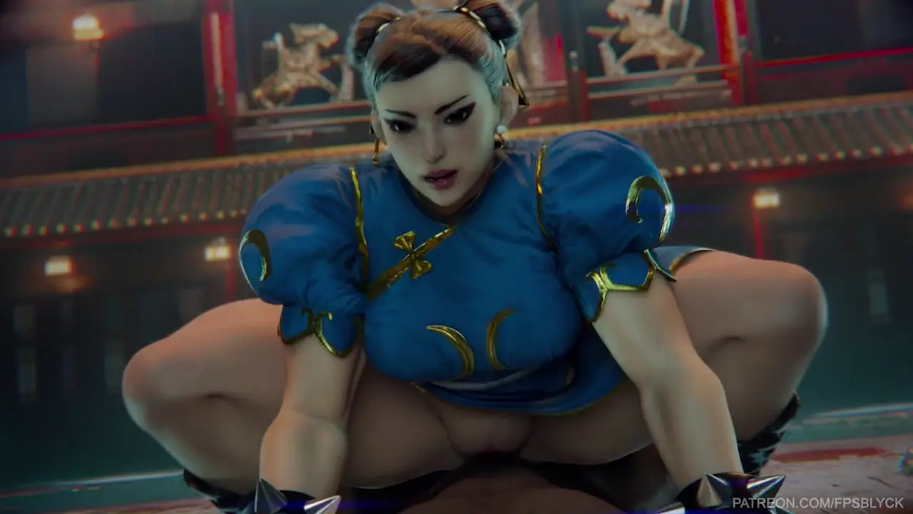 Chun-Li Rewards You For Training With Her Blacked