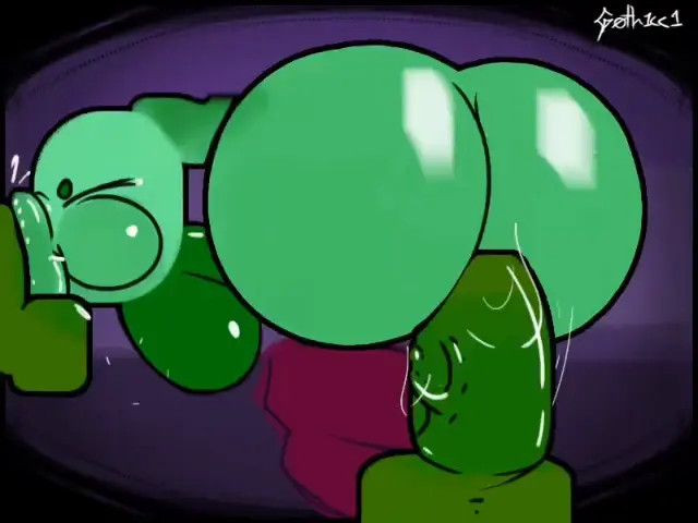 Caked up peashooter