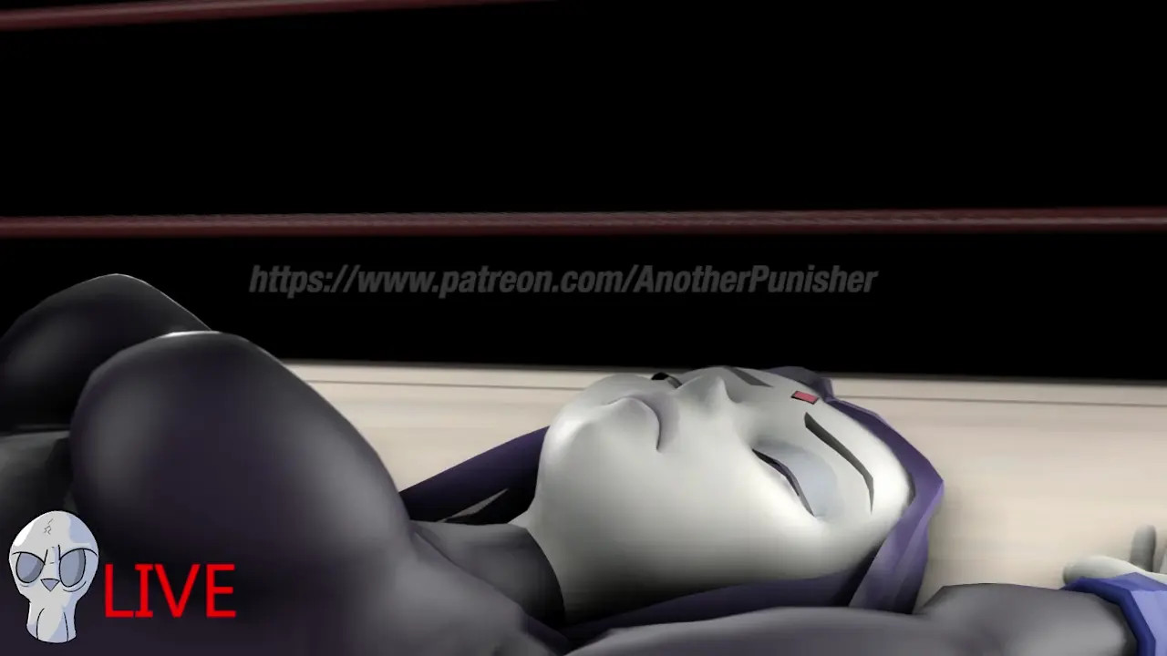 Elastigirl vs Raven (Wrestling Ryona alt)