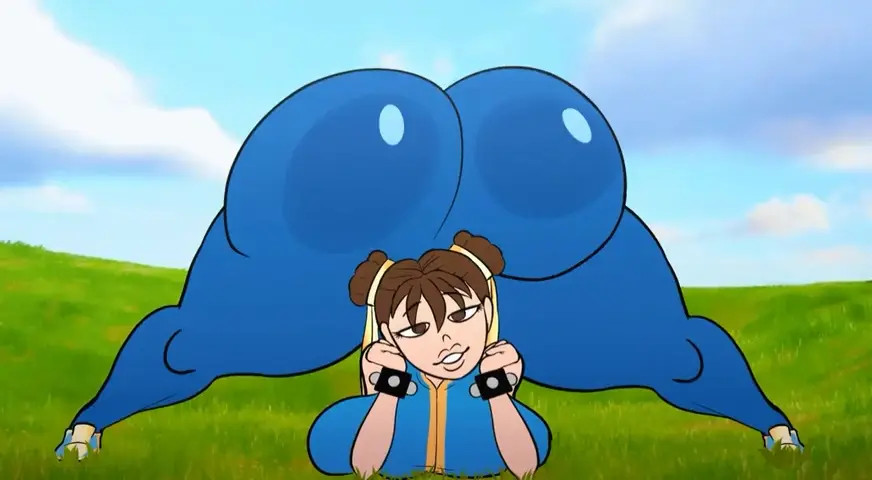 [Asstro] Chun Li (Fortnite) twerk (cloth version)