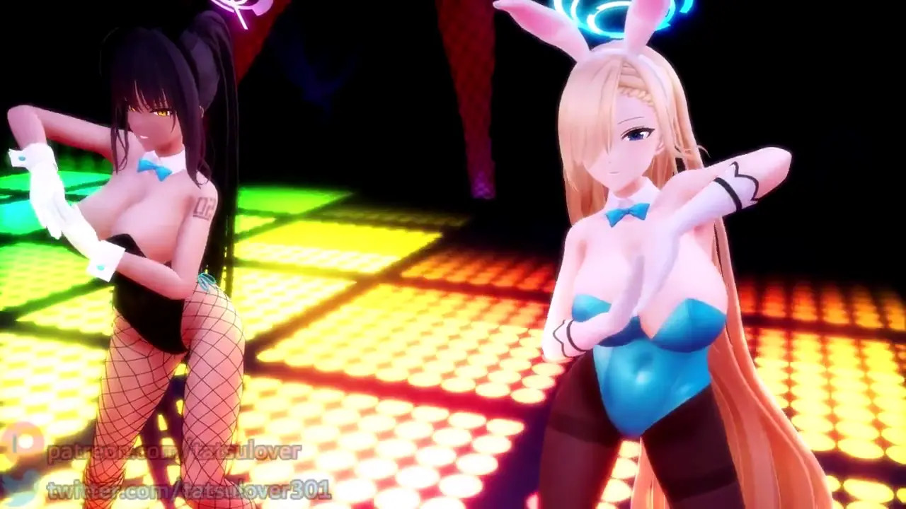 【R-18 MMD】 LUVORATORRRRRY! - Karin & Asuna