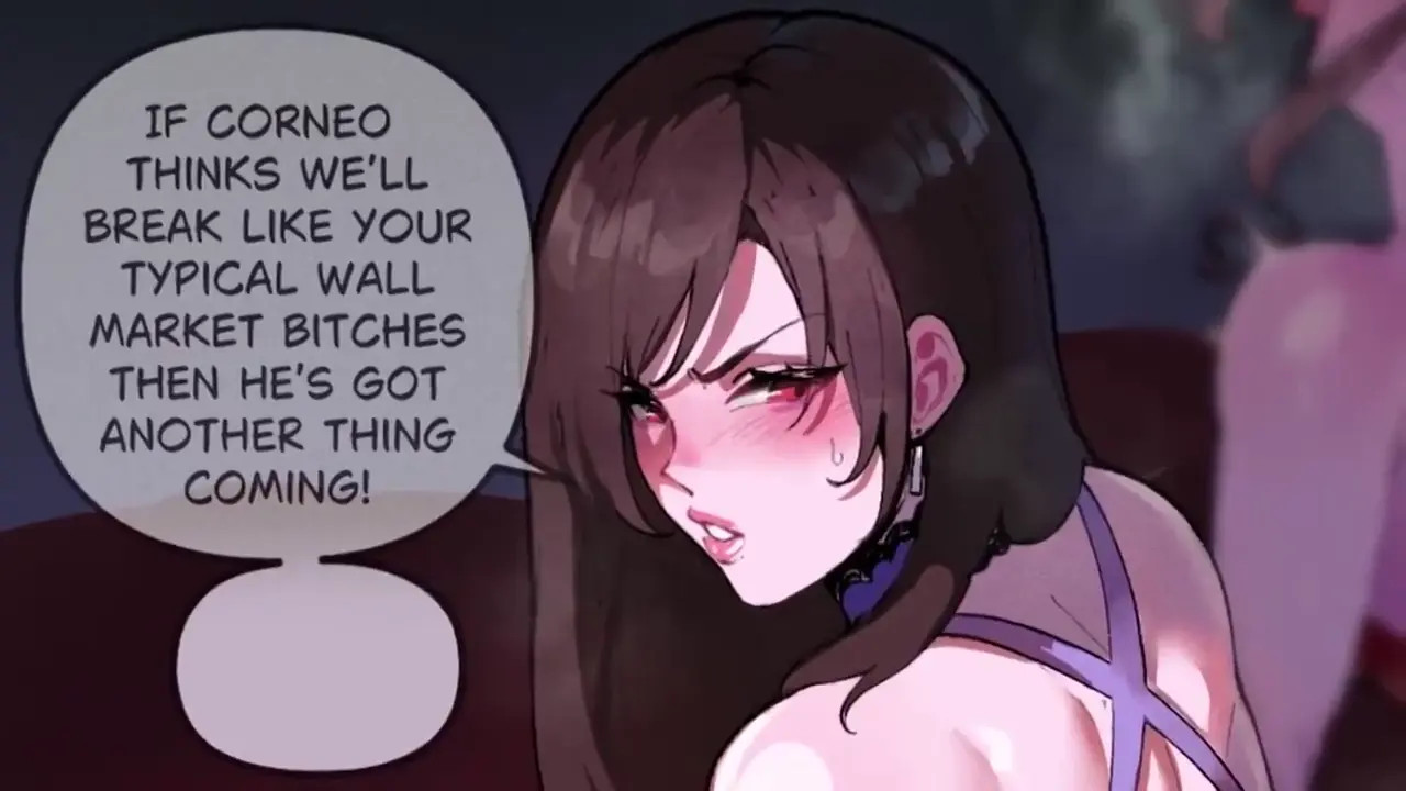 Tyffa and Aerith in a GangBang Sub Español