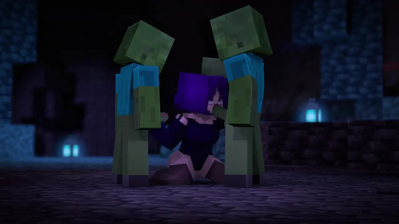 Lisa came across a zombie