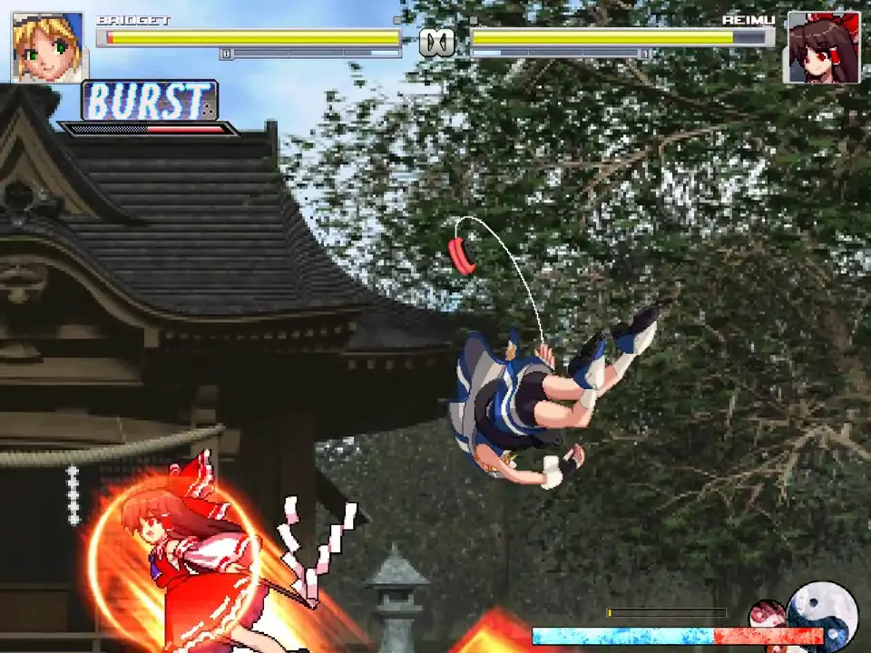 Bridget Vs Reimu Hakurei
