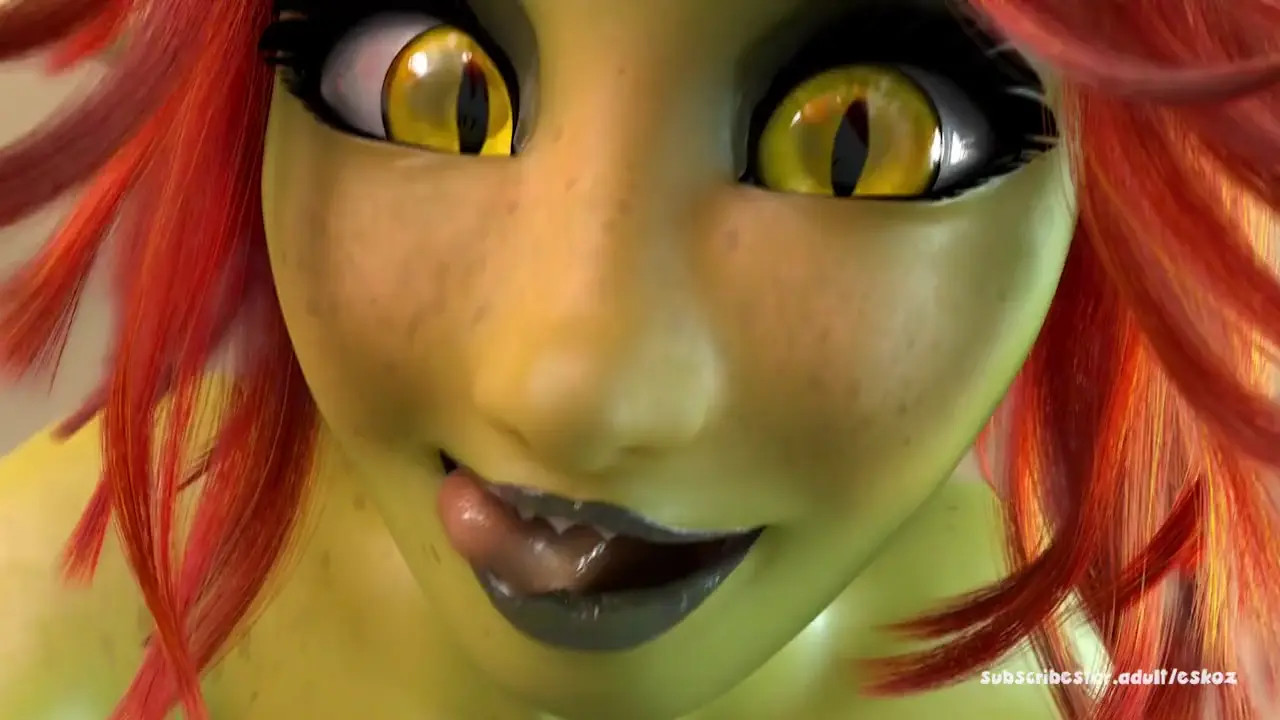 Caught by Female Goblin (vore)