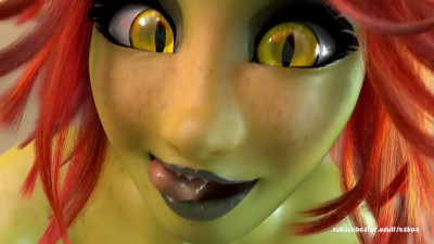 Caught by Female Goblin (vore)