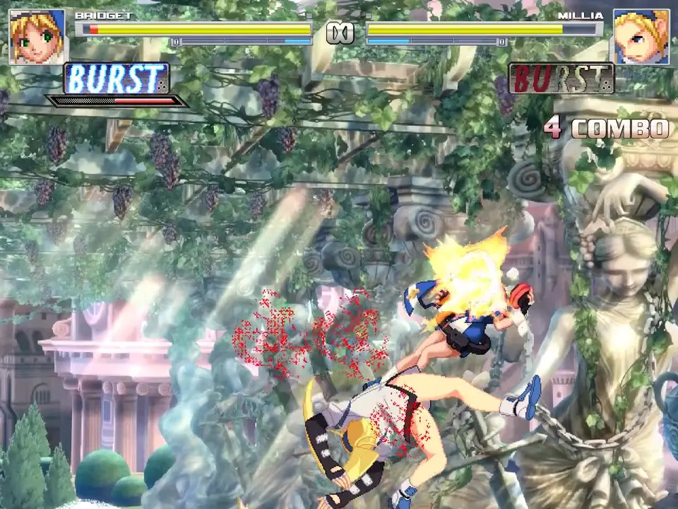 Bridget Vs Millia Rage