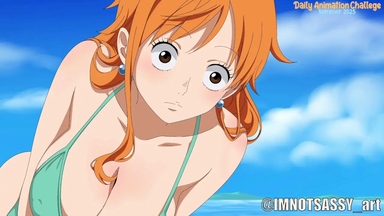 Nami and Robin Futa One Piece - Daily Animation Challenge