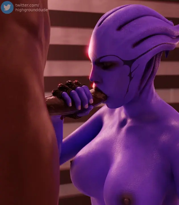 Highgrounddude - Aria T'Loak Blowjob