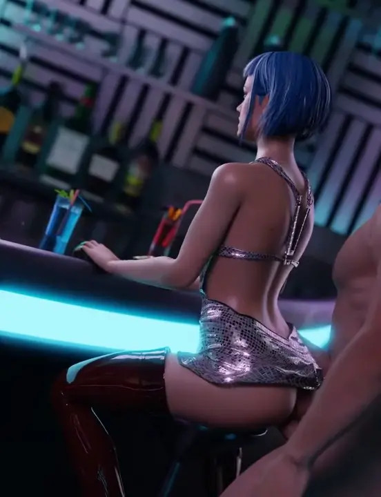 Evelyn Parker fucked at the bar [highgrounddude]