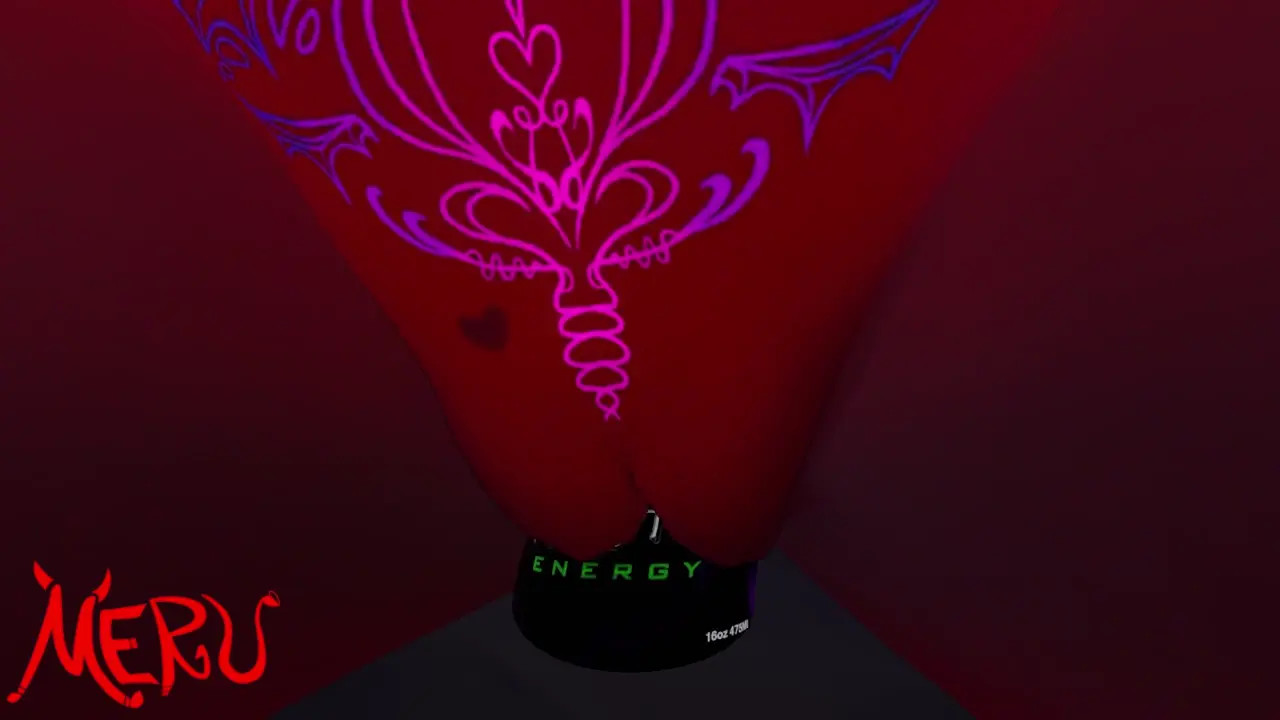 Succubus takes monster can in pussy