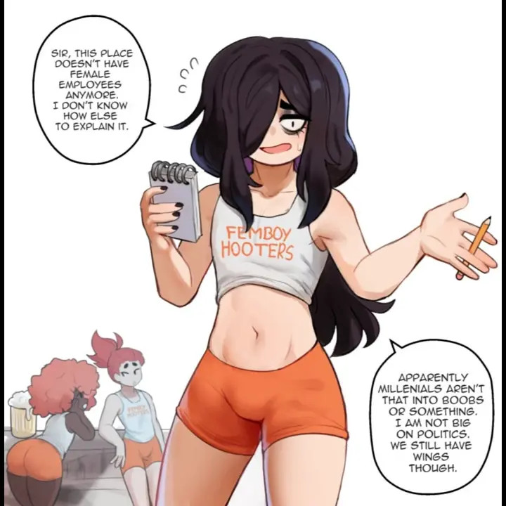 Trouble at Femboy Hooters