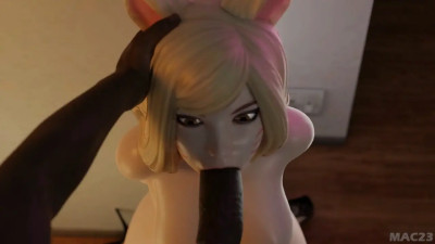 Ahri Deepthroat (Black) [Mac23]