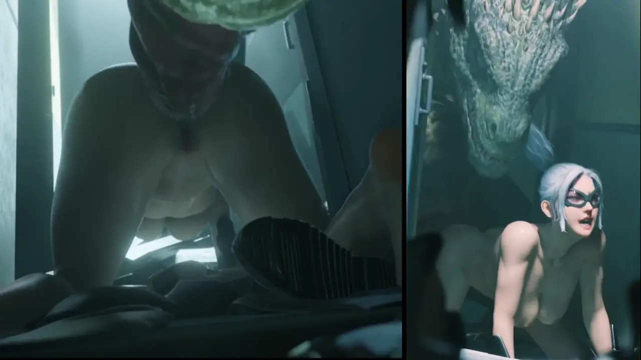 ZMSFM - Black Cat & Lizard - 2 Angles and gets Kinkier