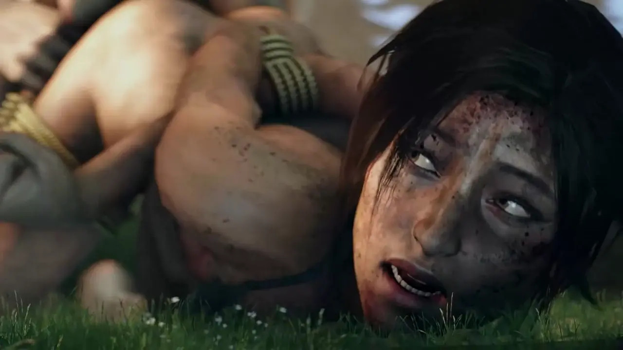 Lara Croft has her womb raided
