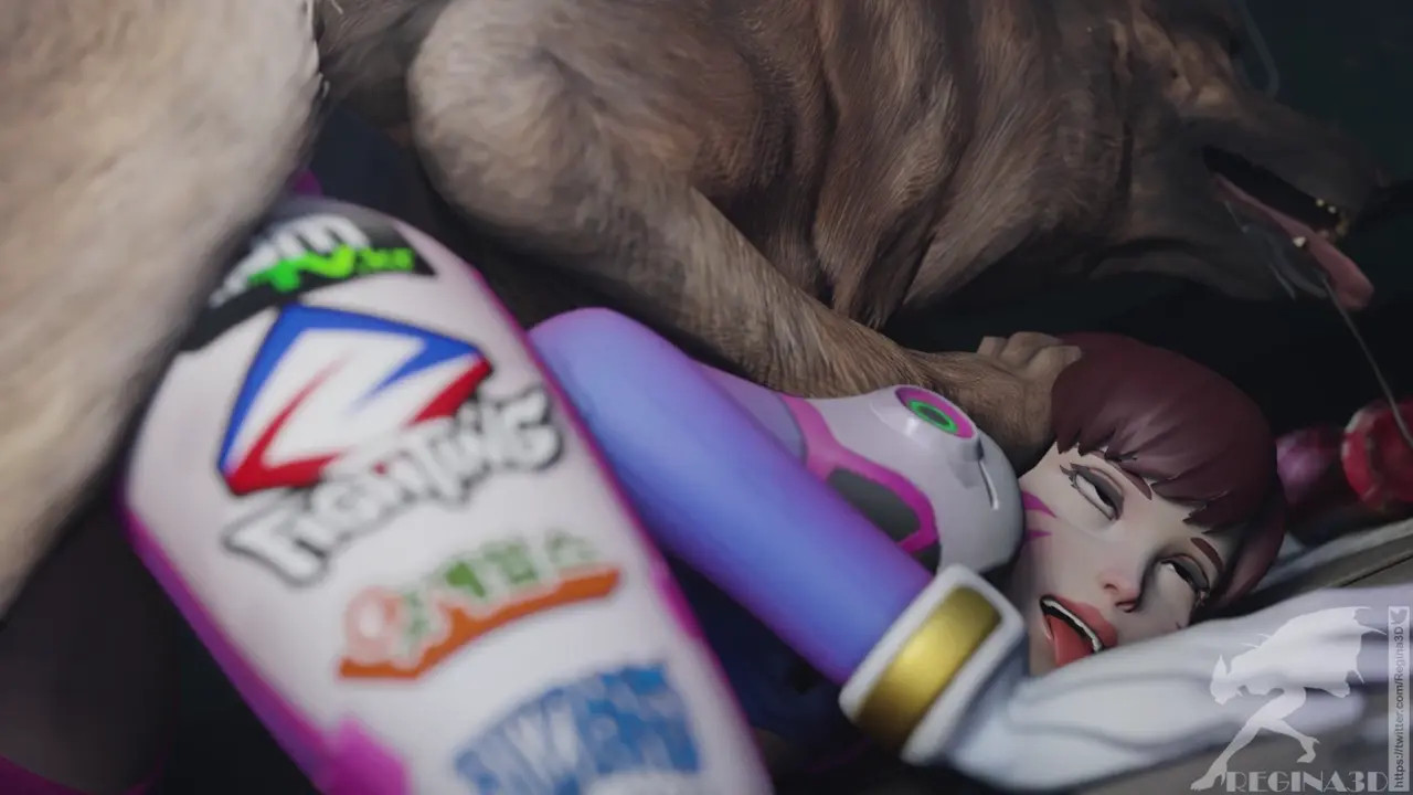 D.Va Takes Puppies [Regina3D]