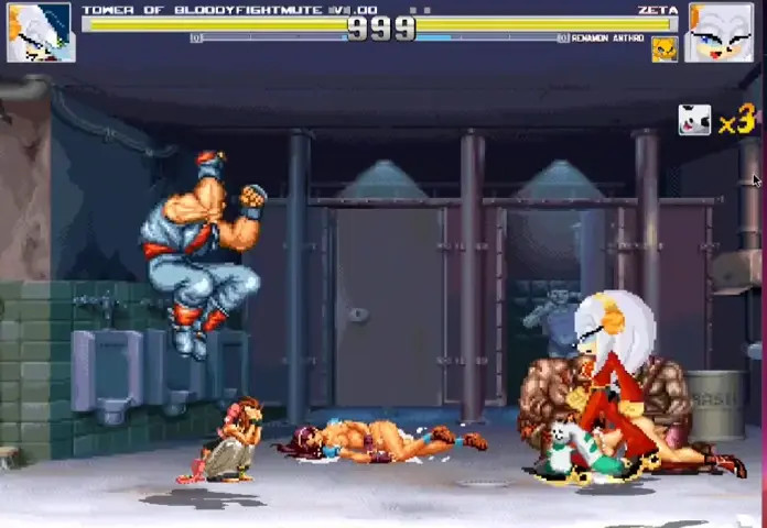 Zeta y Renamon Vs TOBF - MUGEN