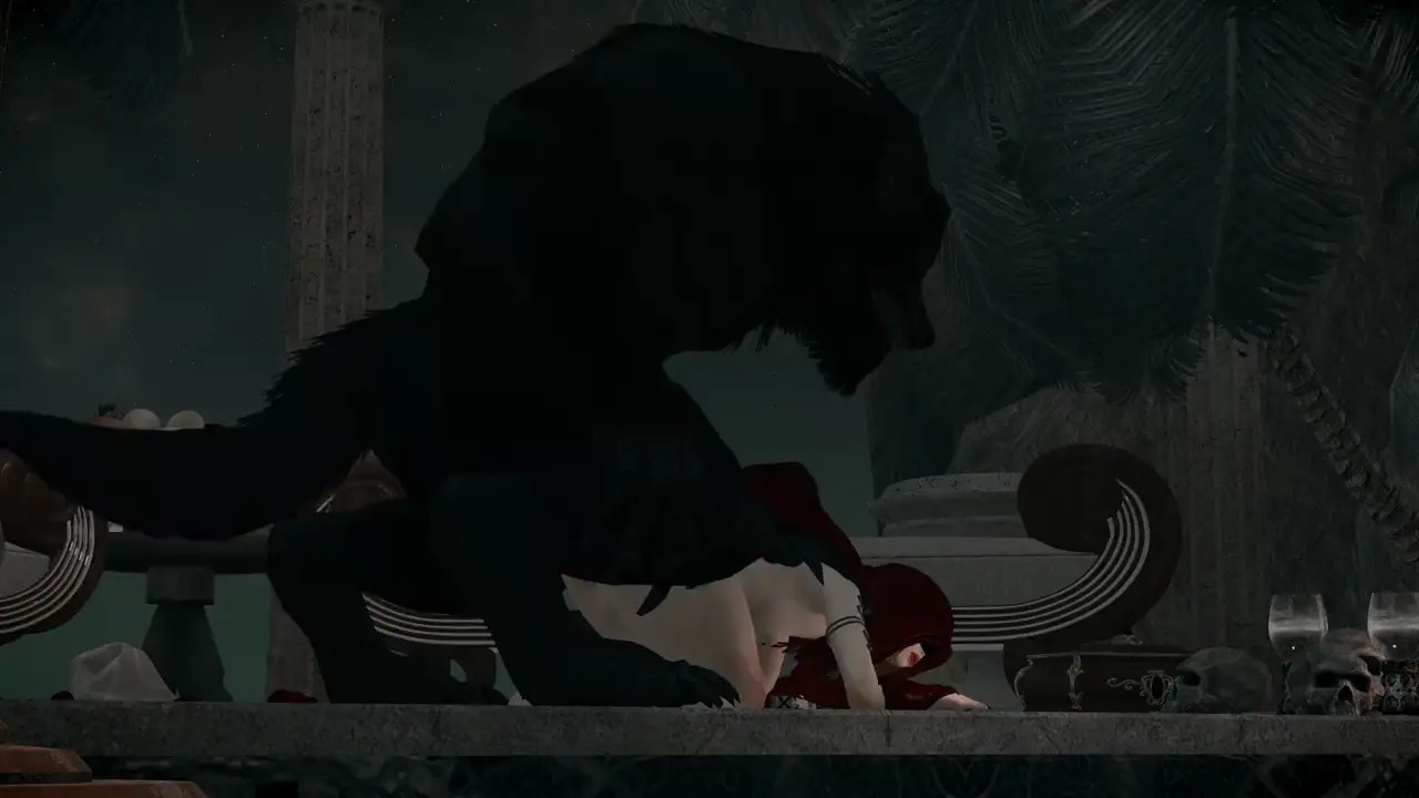 You put on the Red Hood, prepare to be mounted by the big bad Wolf