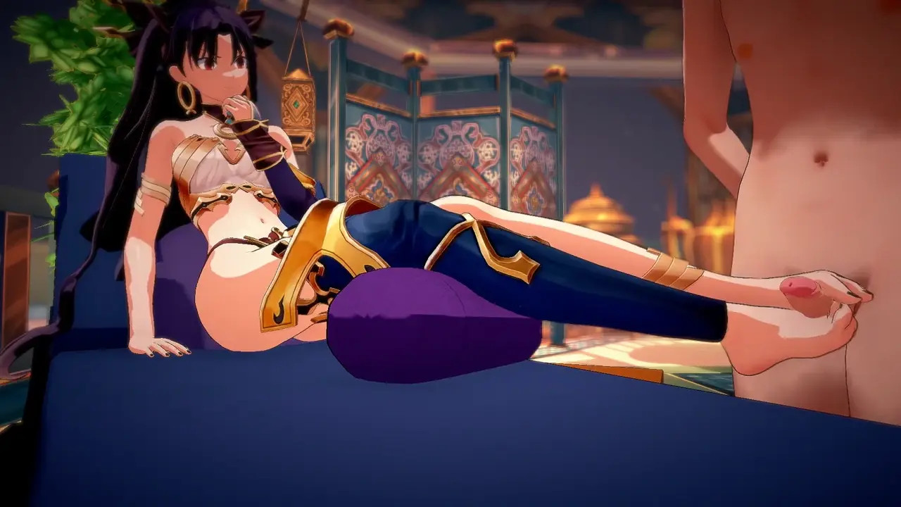 Ishtar Side Footjob [Bazett]