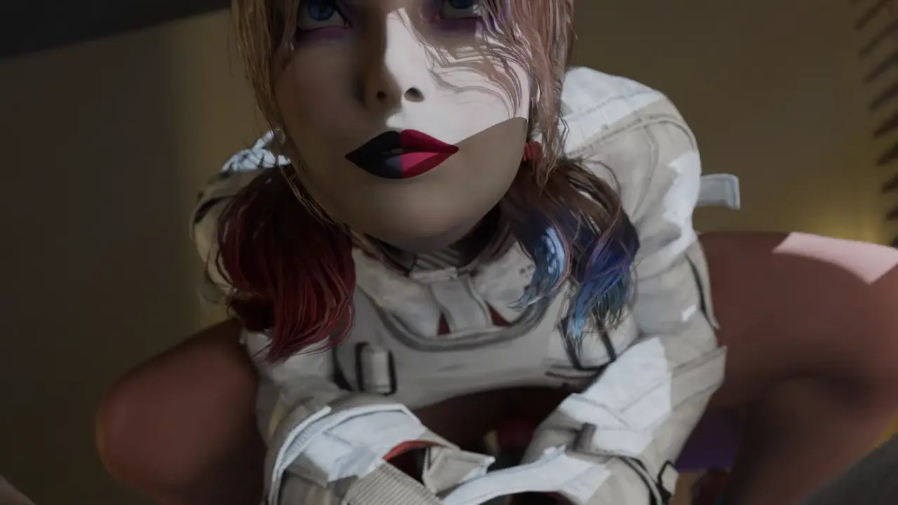 Harley rides a good boy  alternate outfit