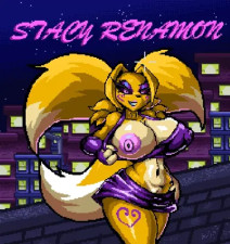 pixel art stacy renamon by anon blonemon