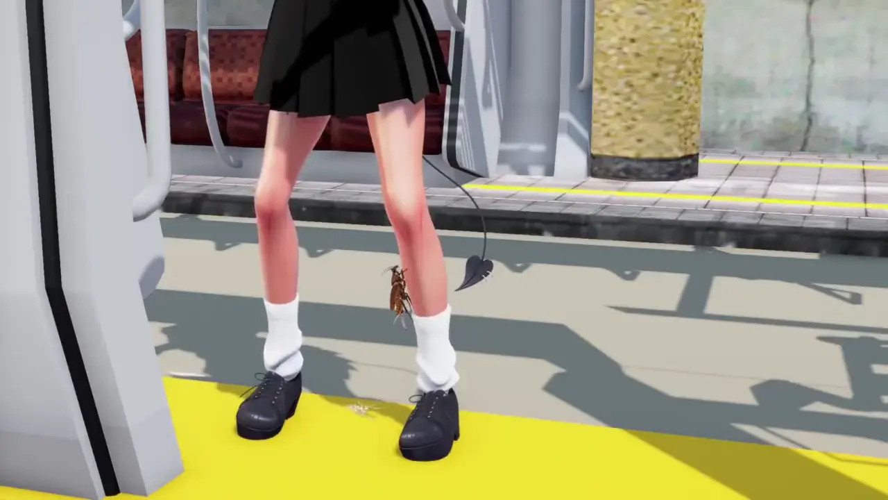 Towa invites roach inside [ishuK_MMD]