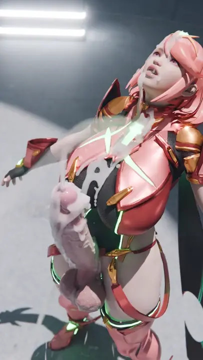 Pyra cums on herself