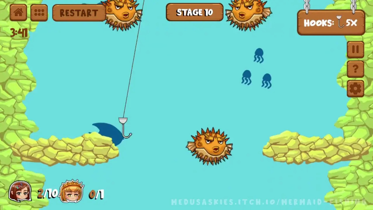 MERMAID FISHING - LEVEL 10