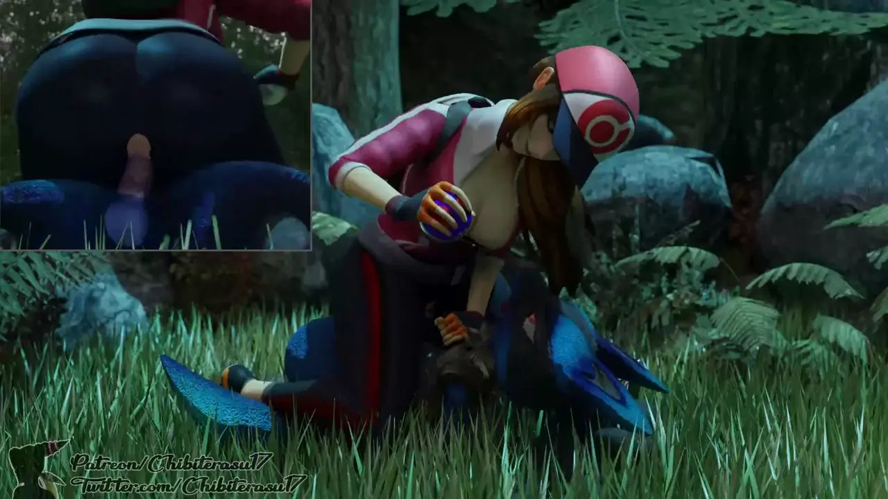Lucario dominated by female trainer