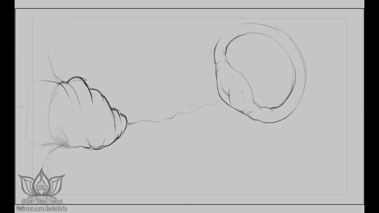 Barbie Wire Sketch Animation