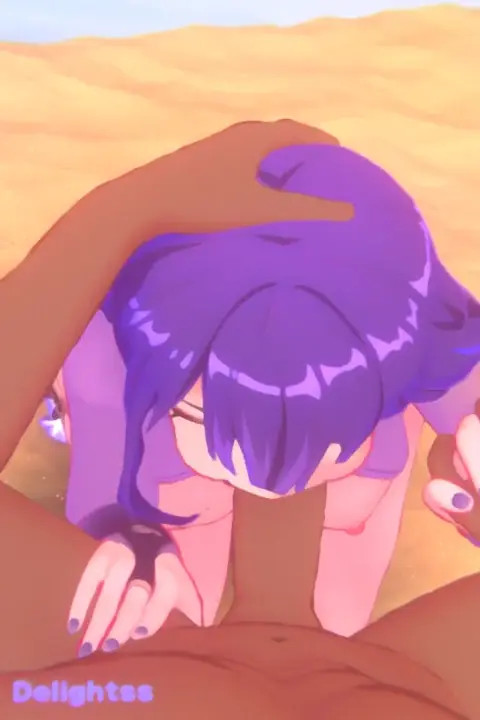 Raiden part 1 Blowjob [Black] (delightss)