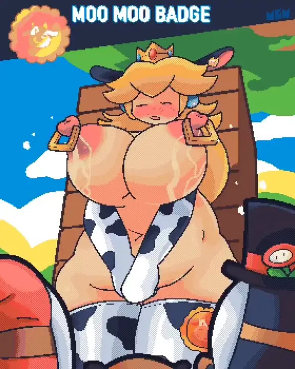 Paper peach is trying out some unused badges