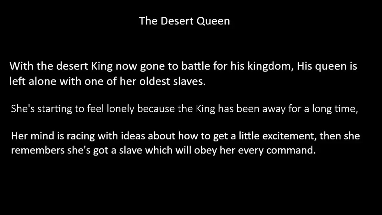 Desert Queen Home Alone With Slave