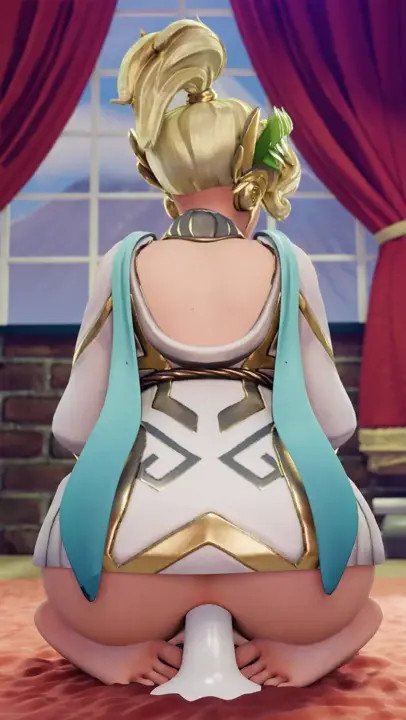 Mercy Dildo Sitting [Winged][SaveAss][NO WM]