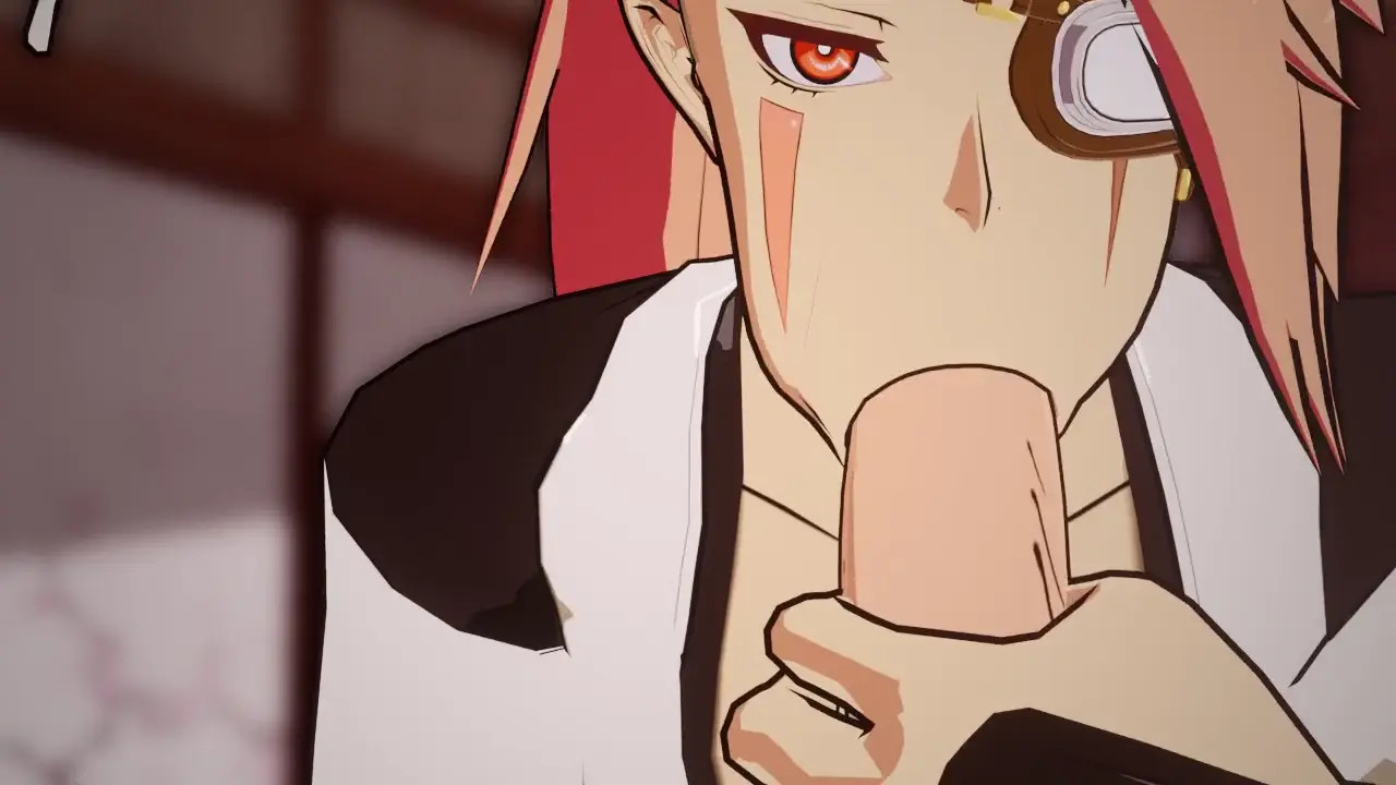 Baiken licking