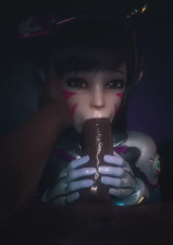 D.Va serves this brethren's BBC. [VGErotica]