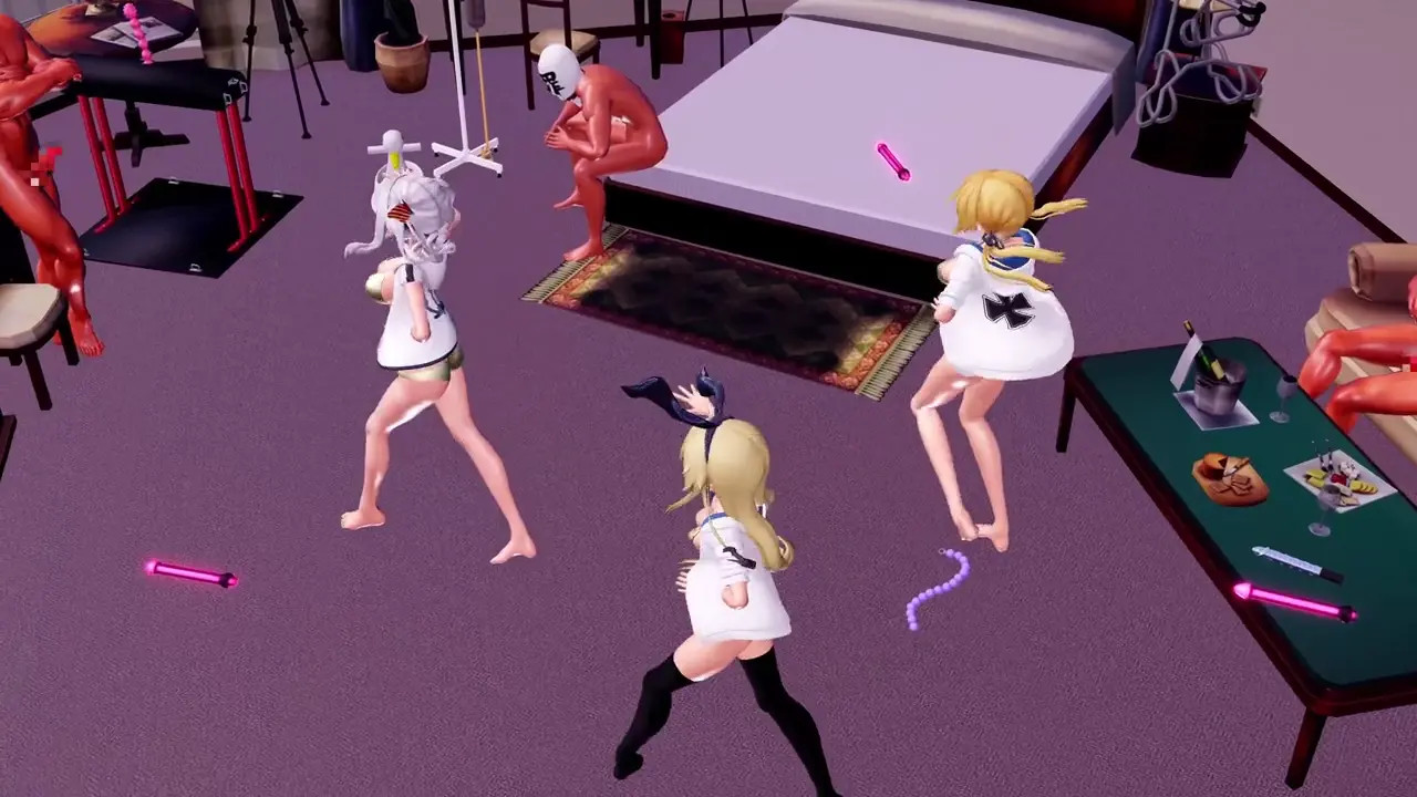 [4kmmd]Shimakaze Kashima Prinz Liardance