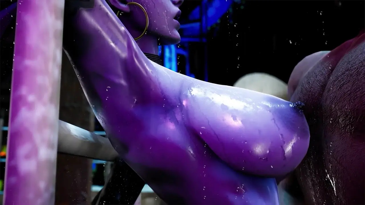 Widowmaker fucks in the rain