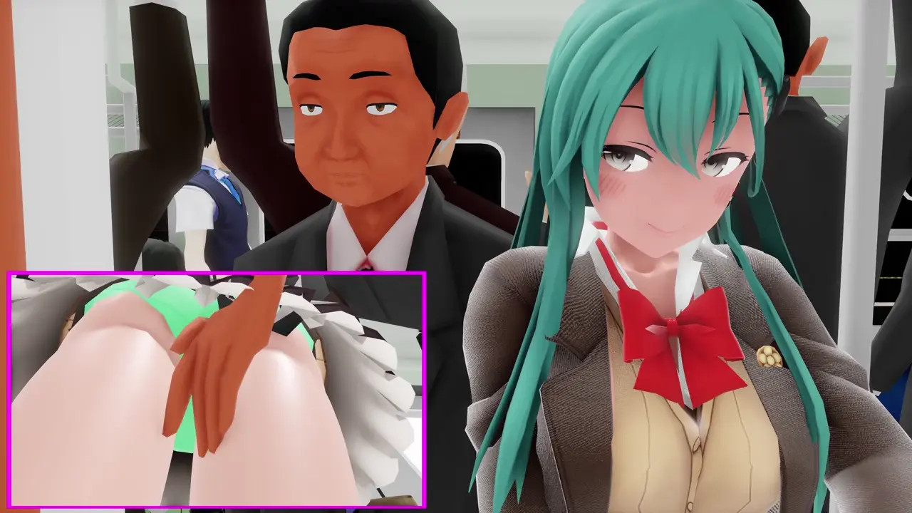[4kmmd]Chikan Suzuya in train