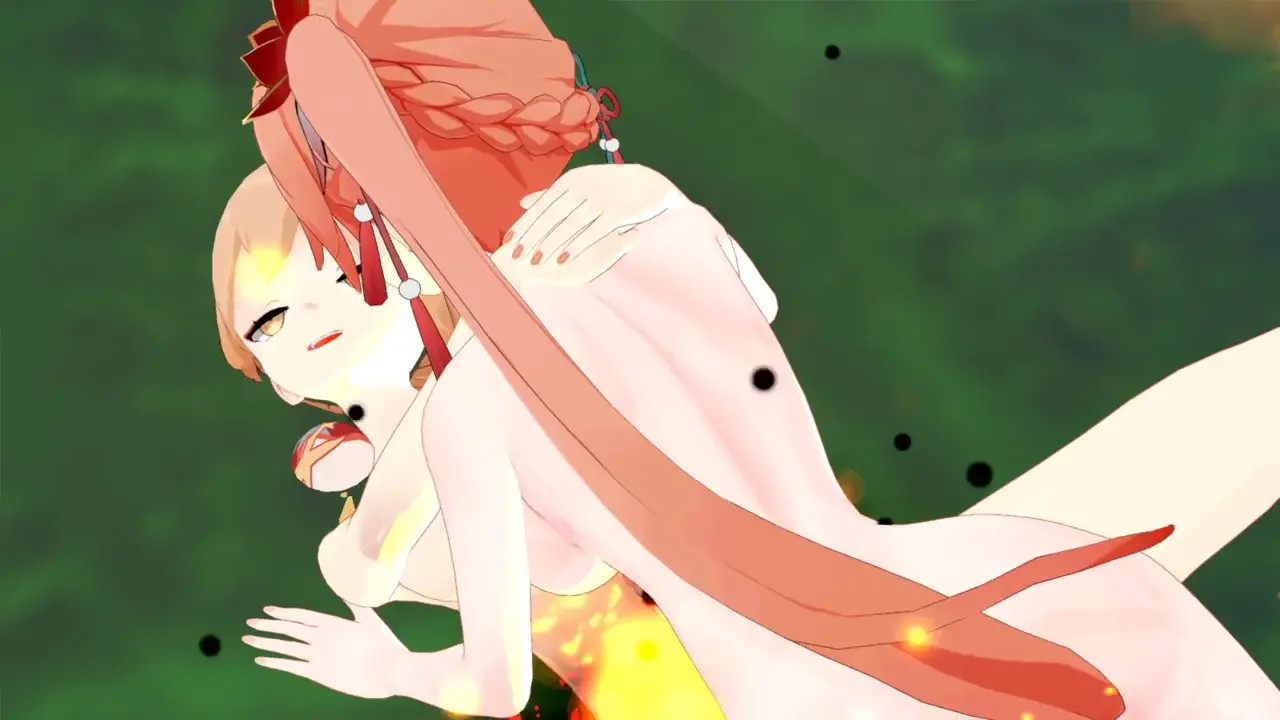 Guinaifen x Yoimiya (Futa on Futa)
