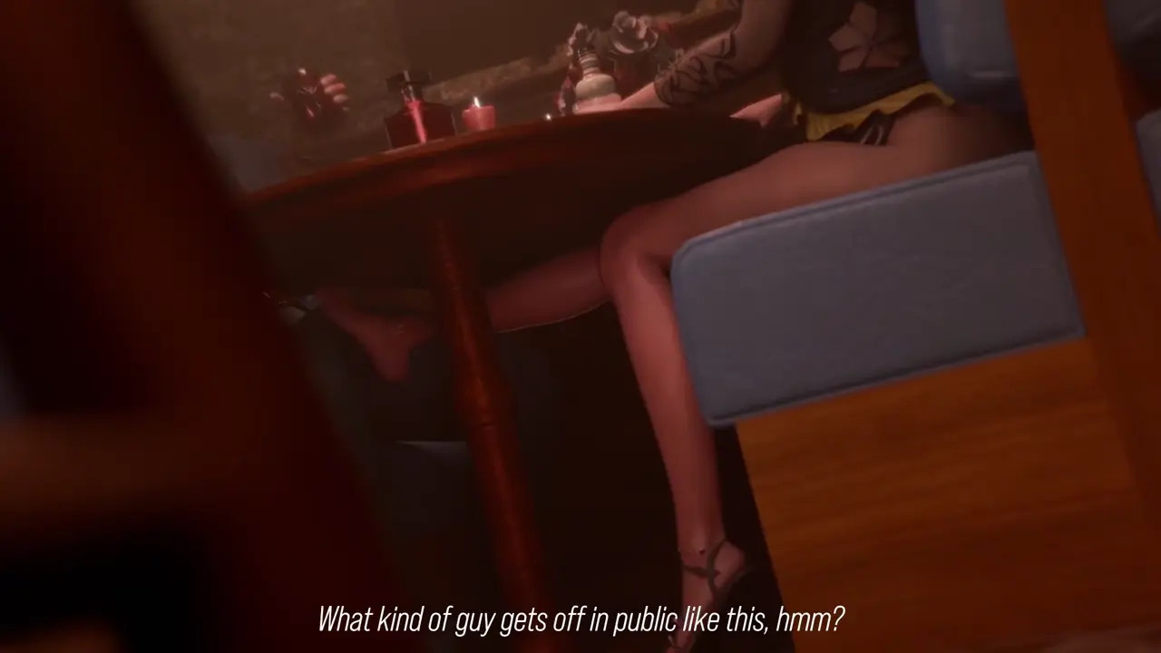 Meeting Shandy at the Bar[NO WM][[Lewdgazer][4k 60fps]