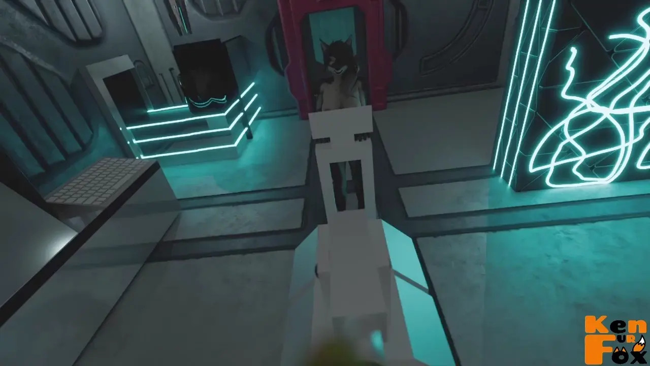 Amelia milking Beta (Blender)