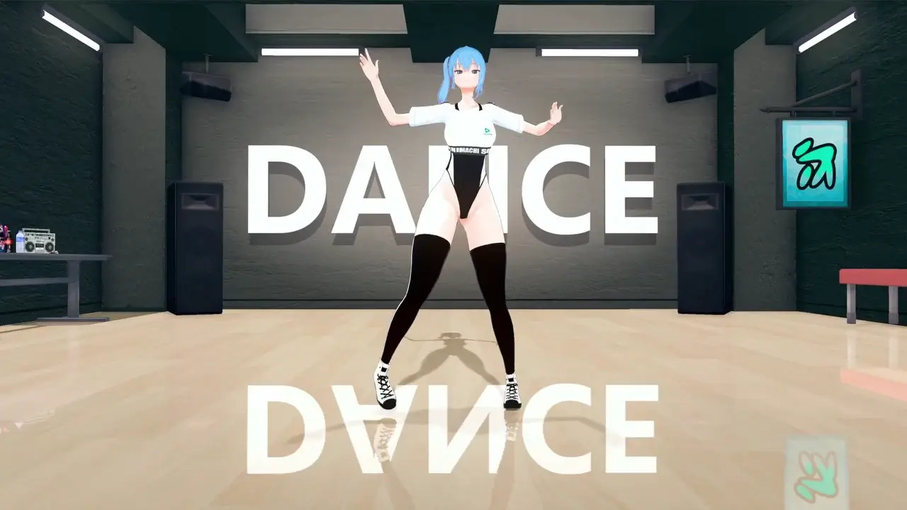 Suisei Dancing Practice