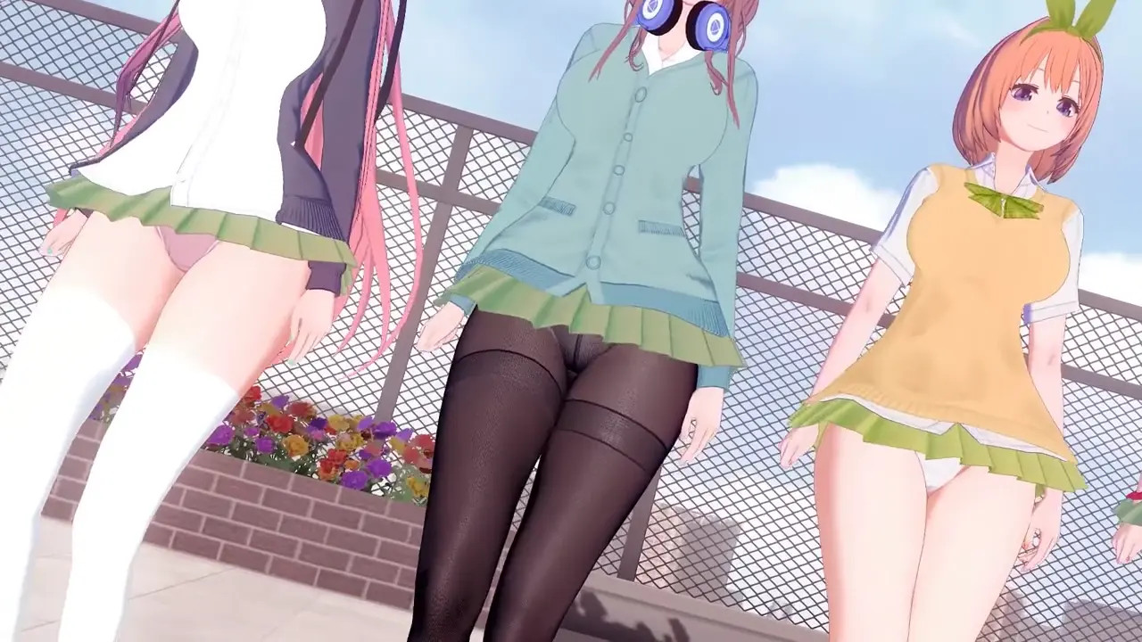 【KKVMD  MMD】 Quintuplets 一WiggleWiggle