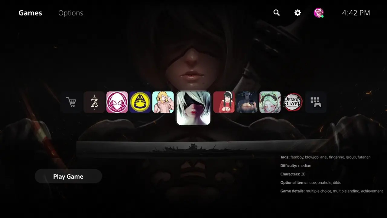 [Voiced Hentai JOI] 2B Teaching You How to be a Good Boy [Anal] [Edge] [Futanari]