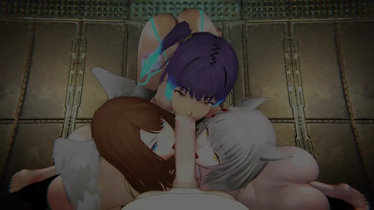[4K+60FPS] Bathhouse Foursome