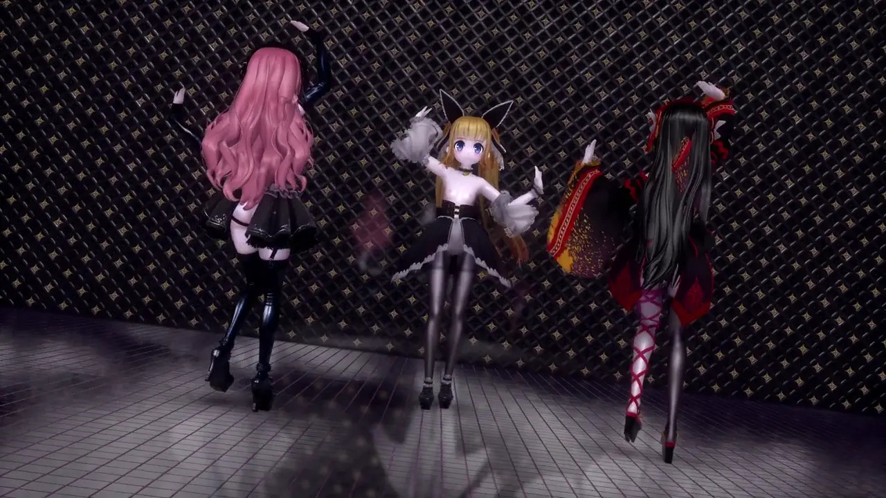 [4kmmd]TougenRenka Megumiria, Gokouin Miyu, Alicelizela